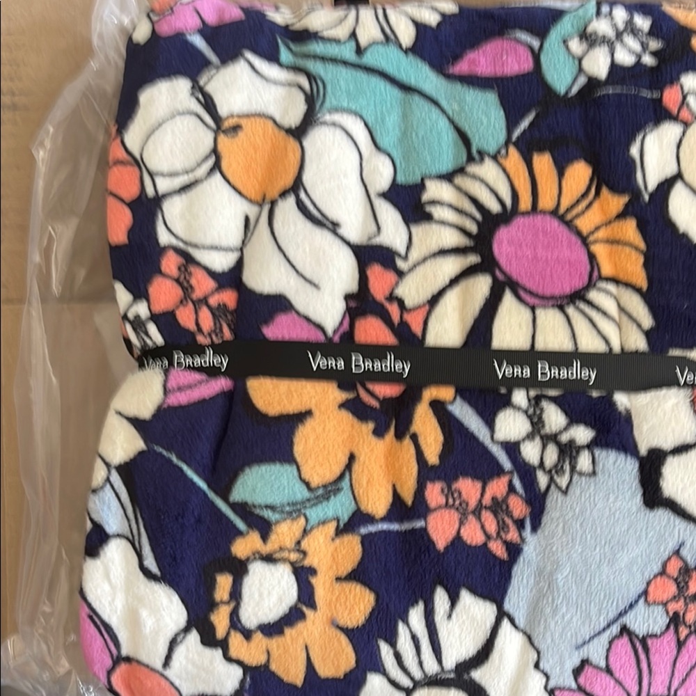 Vera Bradley Floral Blanket
